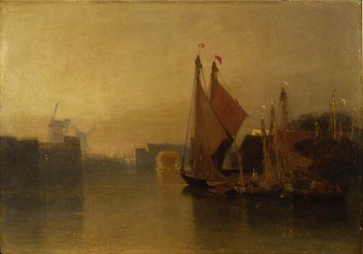 Vista desde el puente de Yarmouth de John Sell Cotman